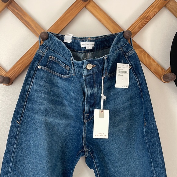 NWT Good American GOOD BOY FRAY HEM 28" INSEAM - Picture 6 of 7